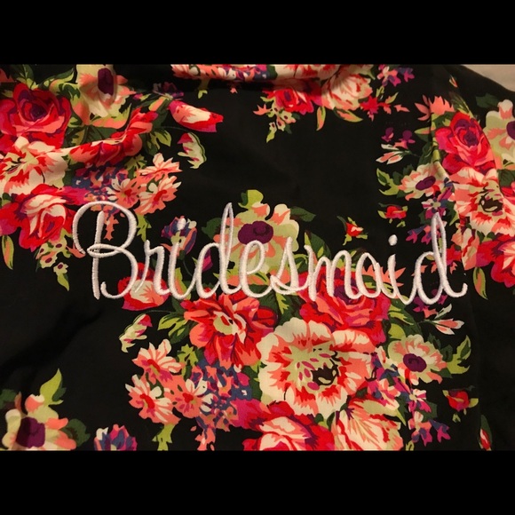 Handmade Bridesmaid Robe - Picture 2 of 2